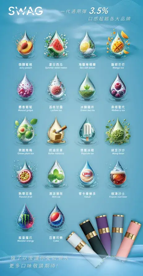 SWAG煙彈（買五送主機）