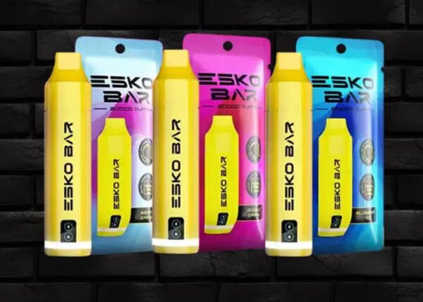 Esko bar 拋棄式電子煙 20000 puffs 全新爆款 超大容量 台灣現貨 711到付 Esko Bar 拋棄式電子煙