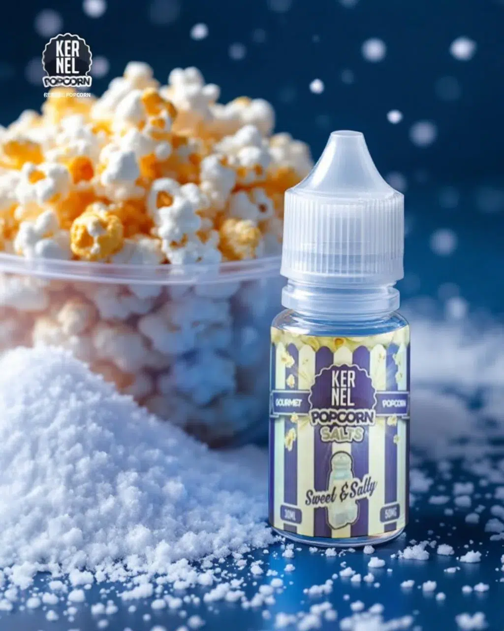 KERNEL爆米花鹽尼煙油30ml/38mg|順滑不膩 KERNEL爆米花